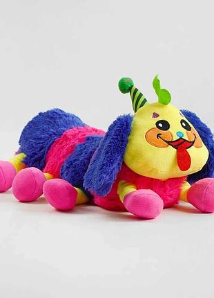 Мягкая игрушка сороконожка 36см, m15192