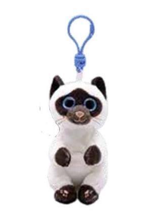 Детская игрушка мягконабивная ty beanie bellies сиамская кошка miso 12см, 43106