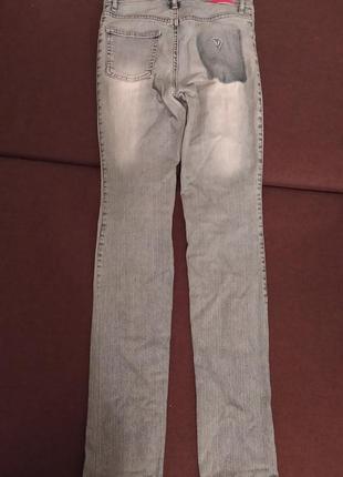 Джинсы прямые dlf jeans искусственно состаренные 34 размер #розвантажуюсь2 фото
