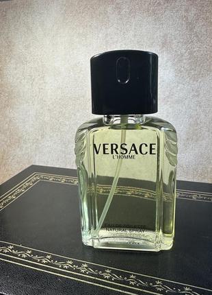 Versace l’homme туалетна вода оригінал вінтаж.2 фото