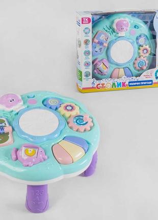 Ігровий музичний центр 3в1, український, підсвічування, мелодії, 2 пісеньки, звуки, 43285