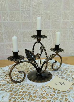 Подсвечник ручной работы