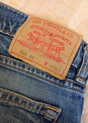 Джинси levis джинсы левайс с м levi's голубые варка клеш кльош блакитні  5296 фото