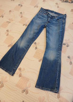 Джинси levis джинсы левайс с м levi's голубые варка клеш кльош блакитні  5293 фото