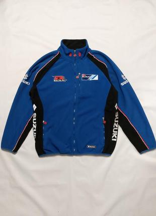 Гоночна флісова кофта gsx-r suzuki team racing full zip fleece jacket