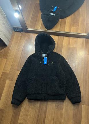 Куртка adidas sherpa olympic black hg6676