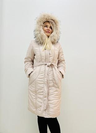 Жіноче зимове пальто batter flei5 фото