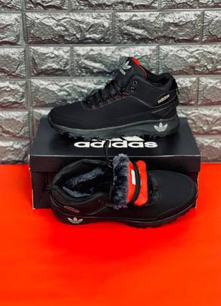 Мужские кроссовки adidas зимние на меху ботинки адидас3 фото