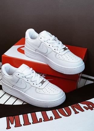 Кроссовки кеди nike air force classic white кросівки кеды