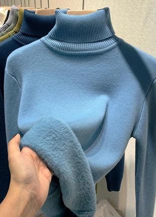 Теплий светр на флісі