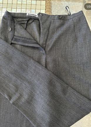 Штани з вовни jil sander, розмір s, 1900 грн