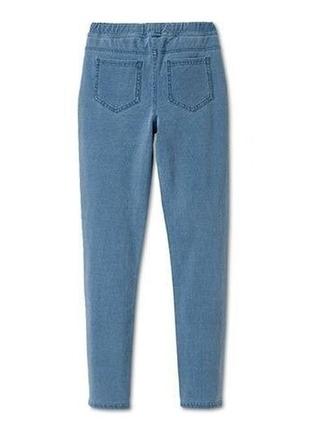 Стильные джинсовые джеггинсы, джинсы от tchibo, р134/1403 фото