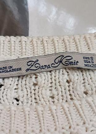 Кофта zara knit s 2