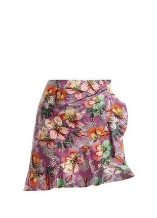 Дизайнерская юбка в цветочный принт2 фото