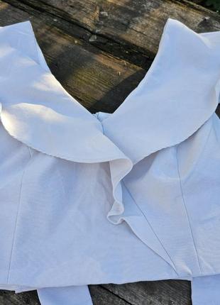 Вечірній топ з бантом