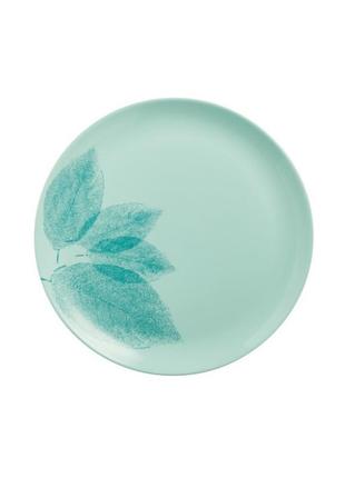 Тарелка обеденная 25 см luminarc diwali arpegio turquoise p6131