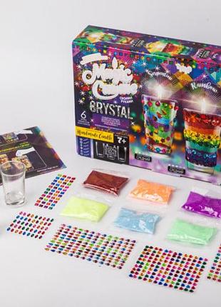 Набір для творчості "magic candle crystal", парафінові свічки своїми руками, mgc-02-01