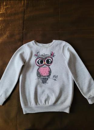Свитшот сова утепленный 200грн.