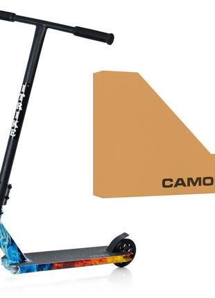 Самокат трюковый, алюминий, сталь, двухколесный, руль 83,5см, sr2-064-5-wp6