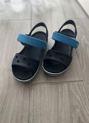 Детские сандалии, тапочки crocs, c11, размер 285 фото