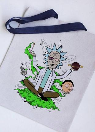 Еко сумка шопер rick and morty