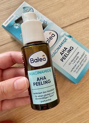 Balea niacinamide aha peeling