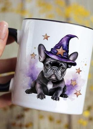 Чашка бульдог