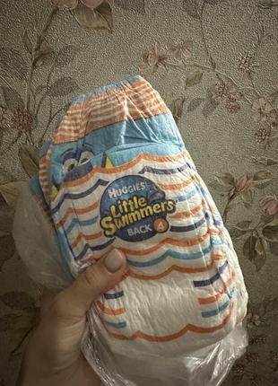 Подгузники трусики для плавания huggies