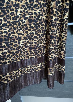 Платье леопардовое3 фото