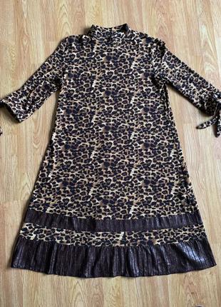 Платье леопардовое5 фото