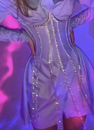 Корсет стрази /ручна робота