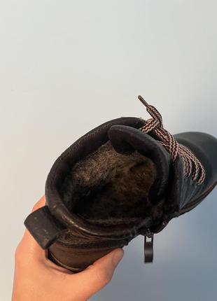 Ботинки кожаные зимние 35 размер6 фото
