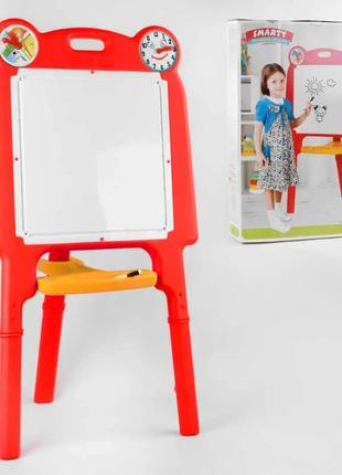 Мольберт детский для маркеров красный pilsan (03-413)