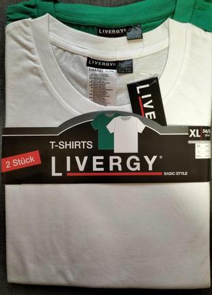 Набір з 2 різнокольорових футболок livergy xl1 фото