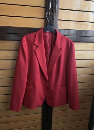 Пиджак жакет малиновый розовый барби essentials