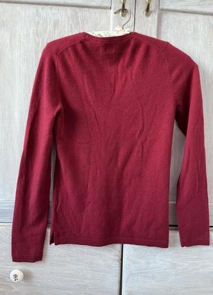 Кашемировый пуловер джемпер кашемир 100% john lewis7 фото