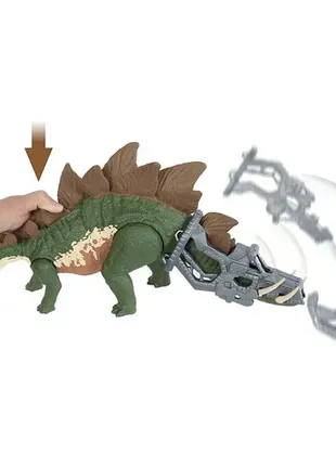 Фигурка jurassic world мегаразрушители стегозавр gwd60/gwd62 36см4 фото