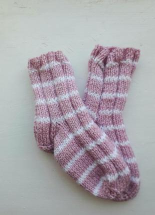 Носки детские теплые вязаные2 фото