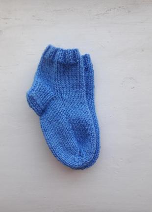 Носки детские теплые вязаные6 фото