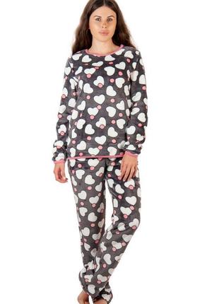 Махрова піжама жіноча, махровая пижама женская, махрова піжама тепла, махровая пижама теплая1 фото