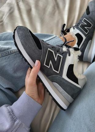 New balance кроссовки зимние7 фото