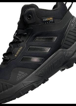 Adidas terrex gore-tex cordura all black fu2 фото