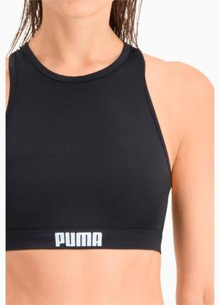 Топ, лиф для плавания, купальник puma swim women racerback swim top