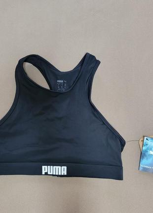 Топ, лиф для плавания, купальник puma swim women racerback swim top5 фото