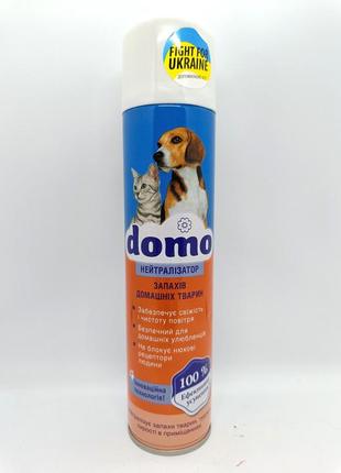 Нейтралізатор запахів домашніх тварин хадо domo, 300 мл