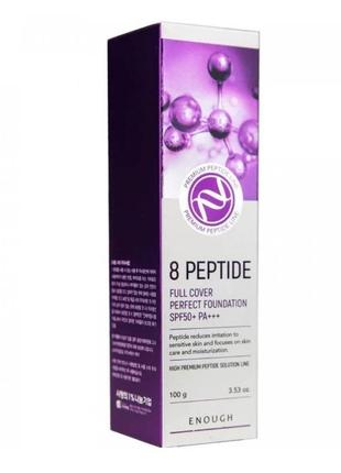 Тональна основа peptide full cover perfect foundation2 фото