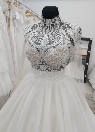 Новое свадебное платье премиум качества6 фото