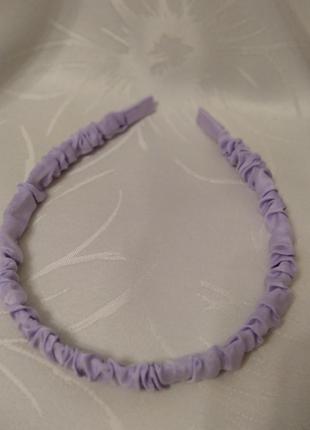 Обруч ободок обтянут атласной тканью