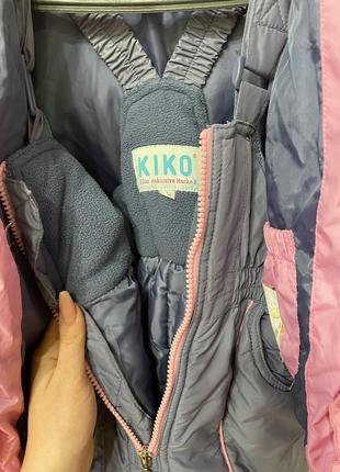 Детский зимний костюм для девочки kiko 114 размер наполнитель-пух цена-600грн стан-идеальный.8 фото