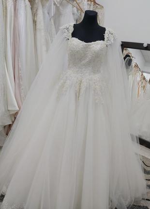 Новое свадебное платье. свадебное платье плюс сайз1 фото